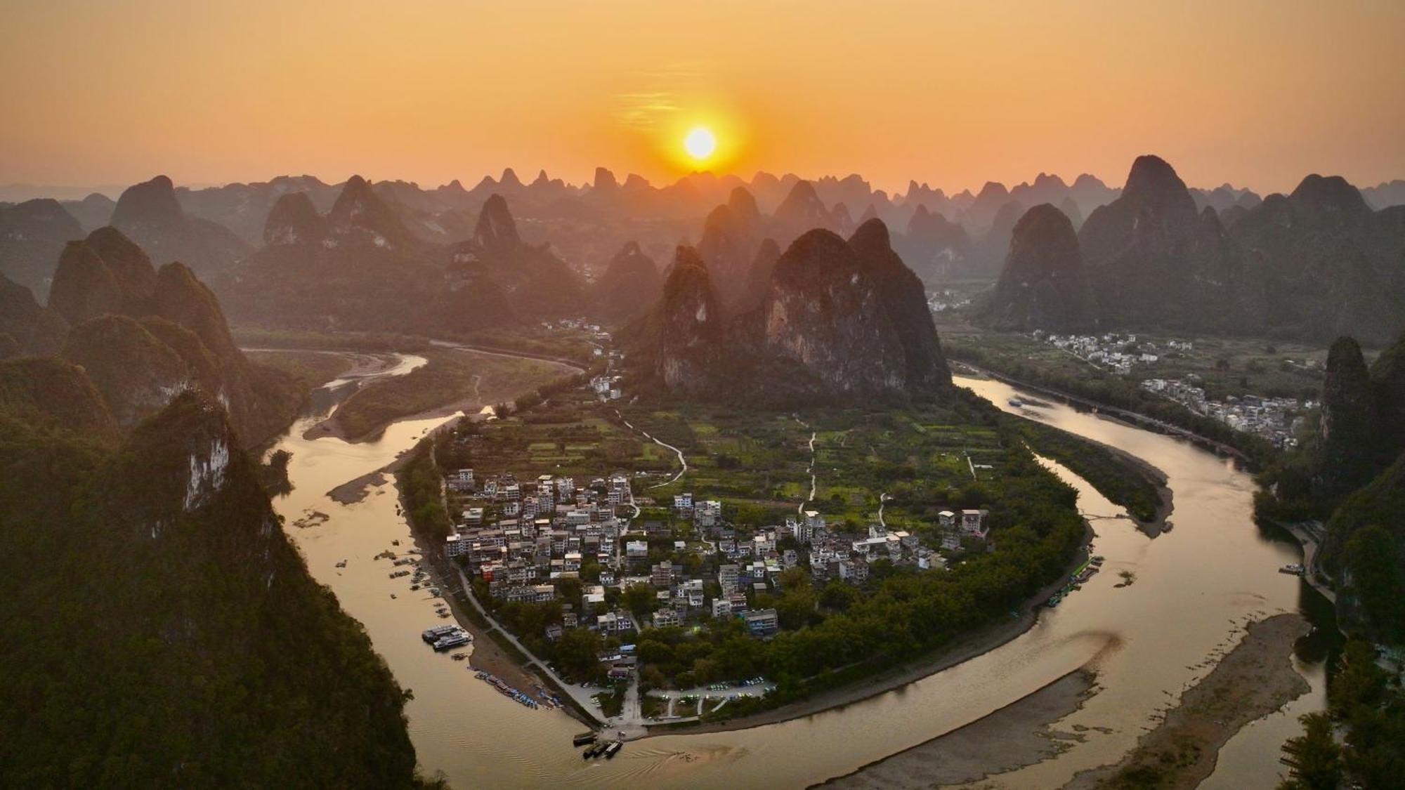 Li-River Island Resort Xingping Yangshuo Exteriör bild